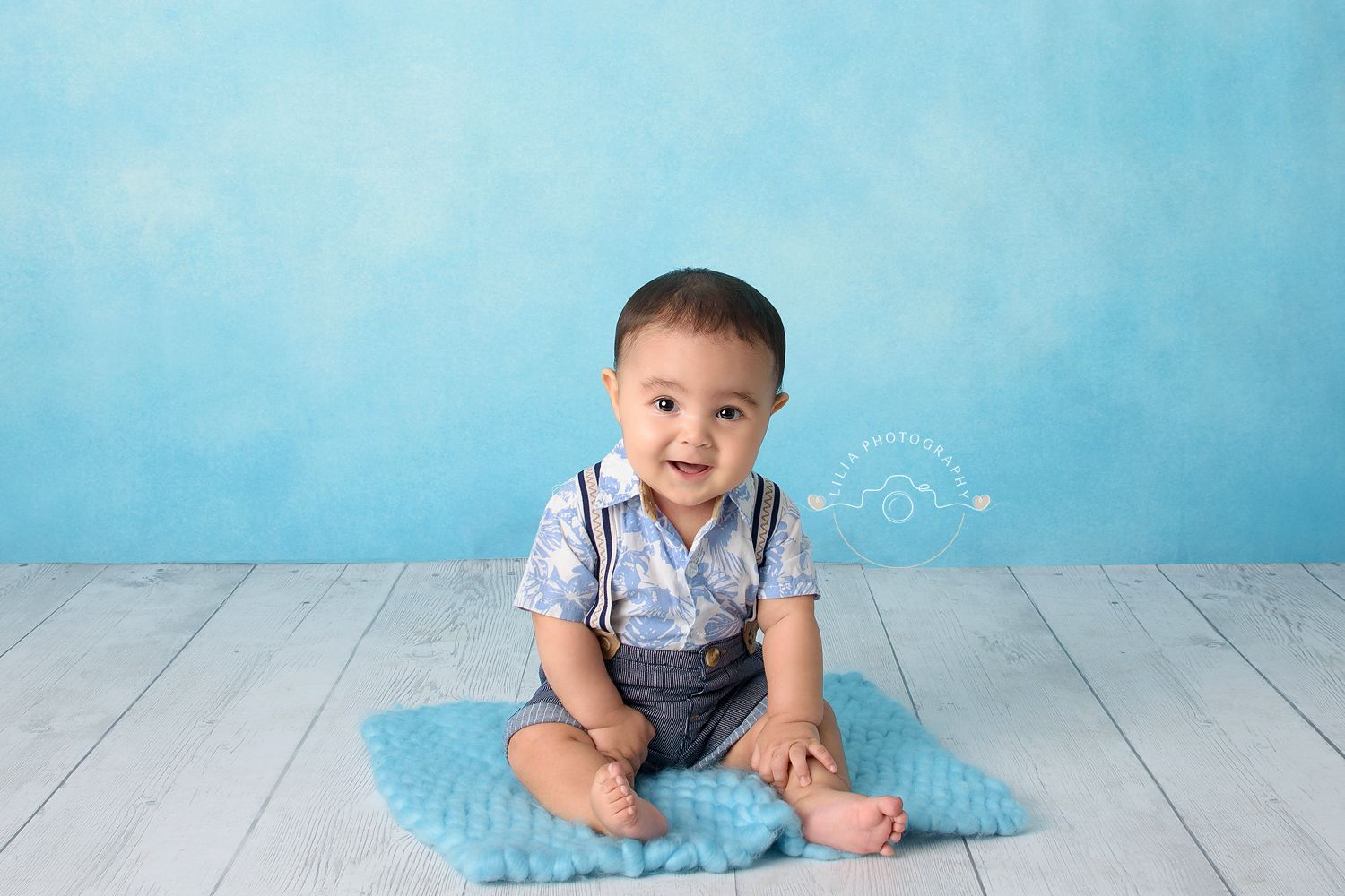 Baby portrait in natural light